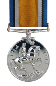 British War Medal Reverse